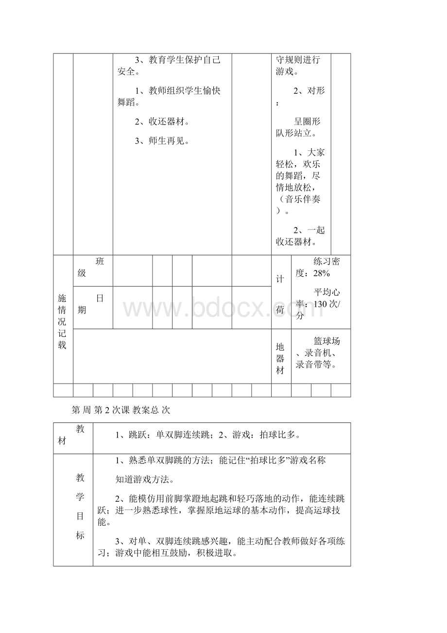 小学体育课教案课程全集.docx_第3页