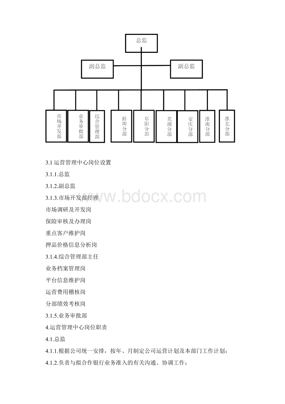 运营管理中心组织架构及岗位职责第二稿.docx_第3页