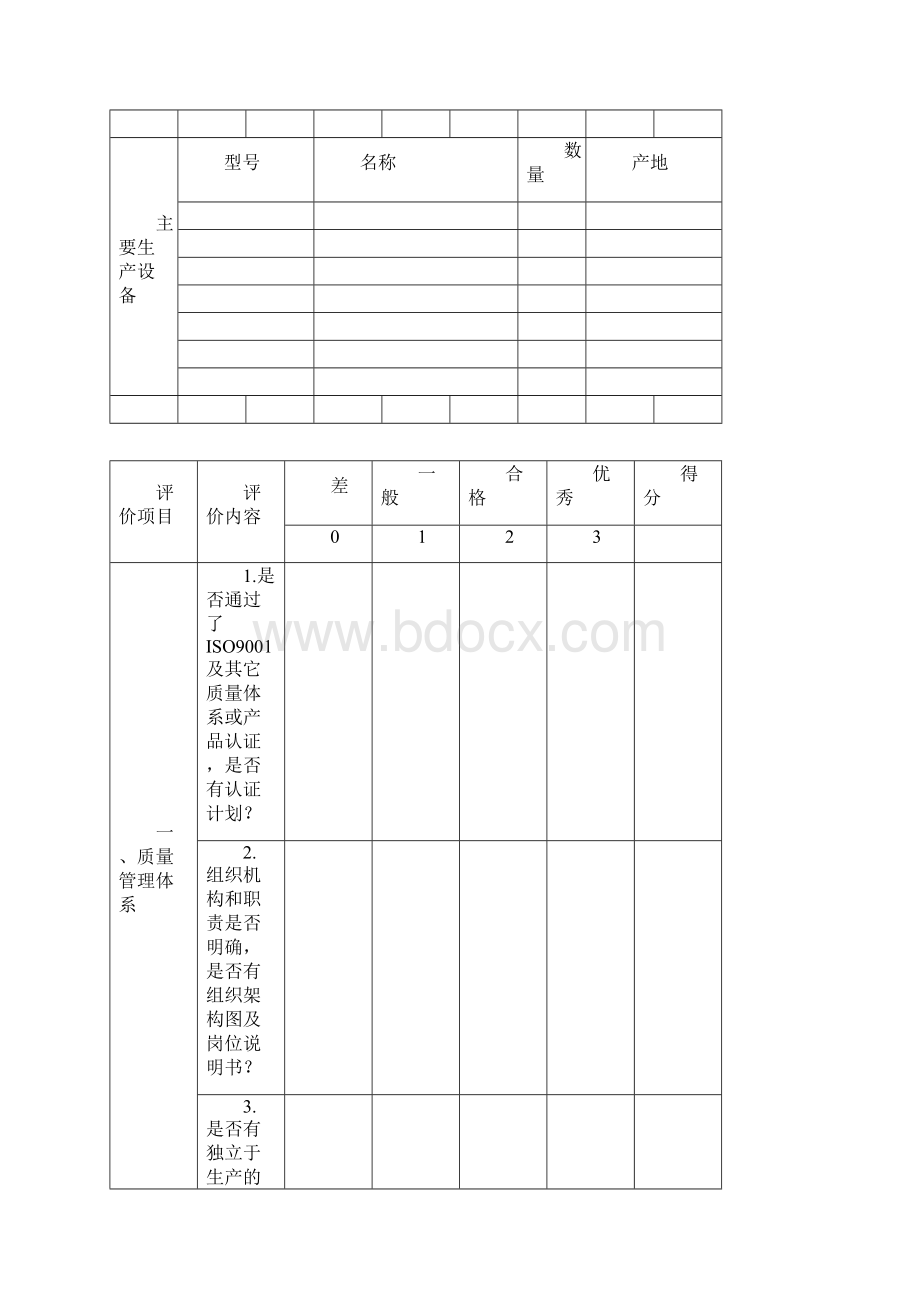 供应商评价评价标准.docx_第3页