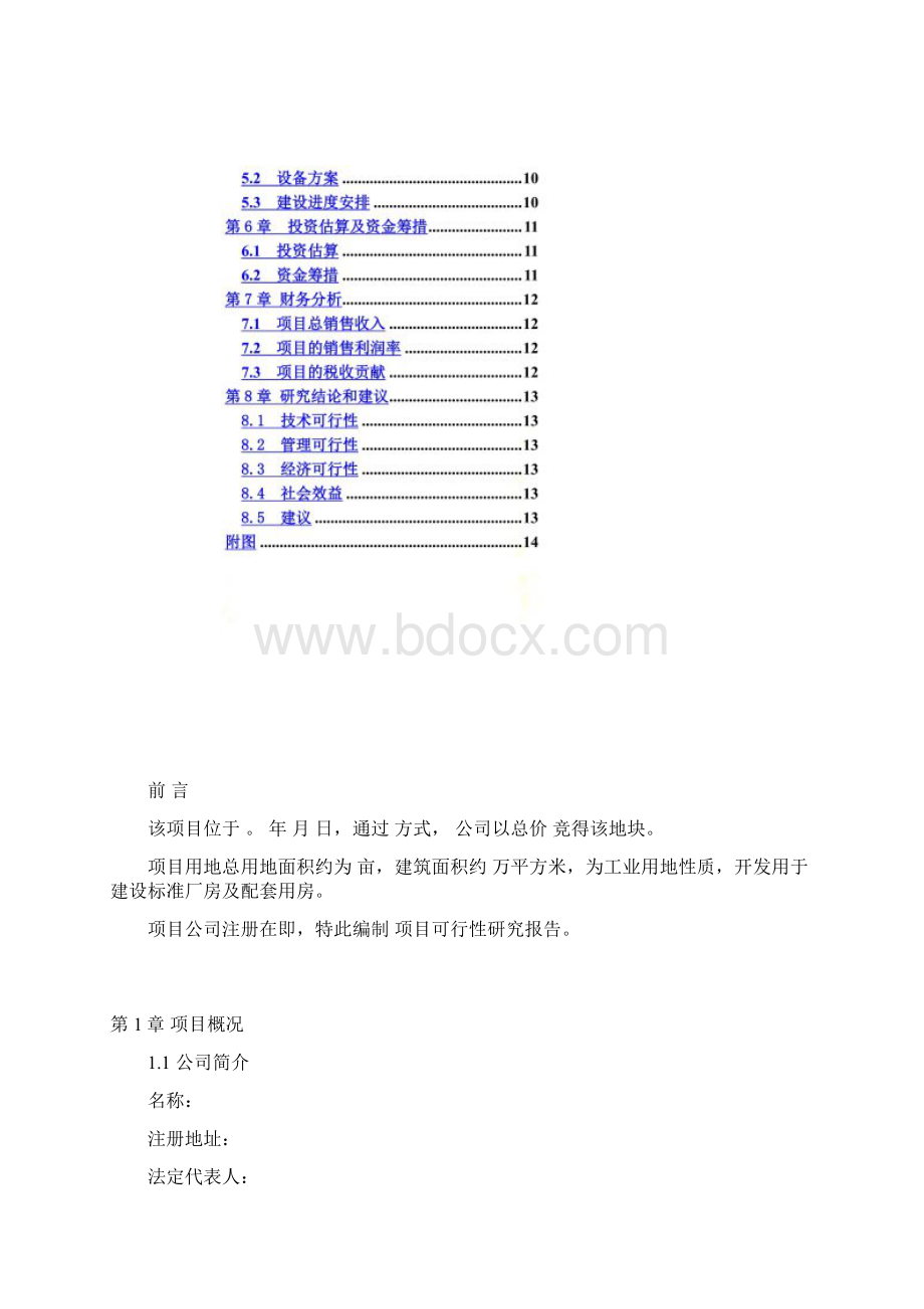 项目投资可行性报告的范文.docx_第2页