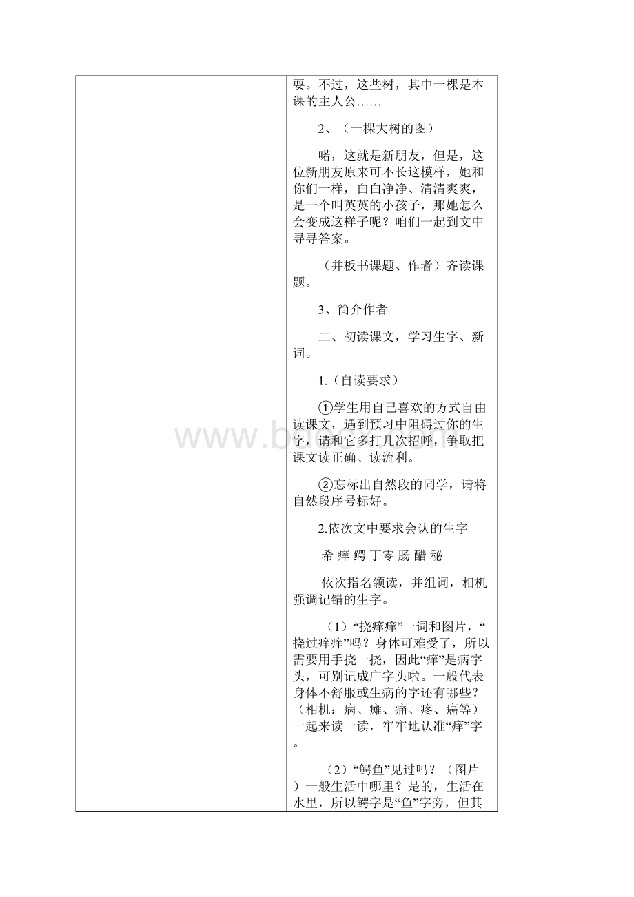 《我变成了一棵树》优质教案反思1.docx_第2页