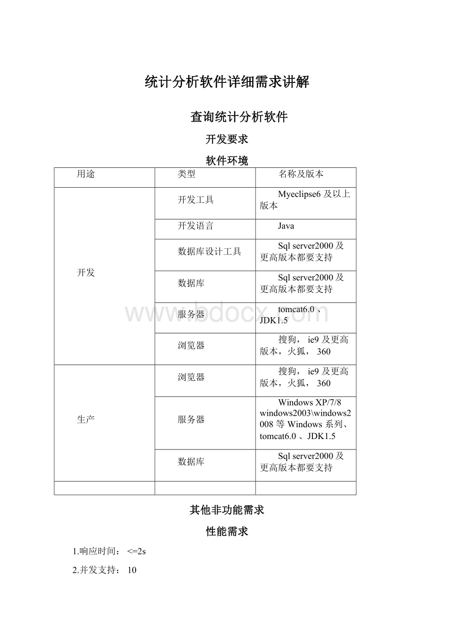 统计分析软件详细需求讲解.docx_第1页