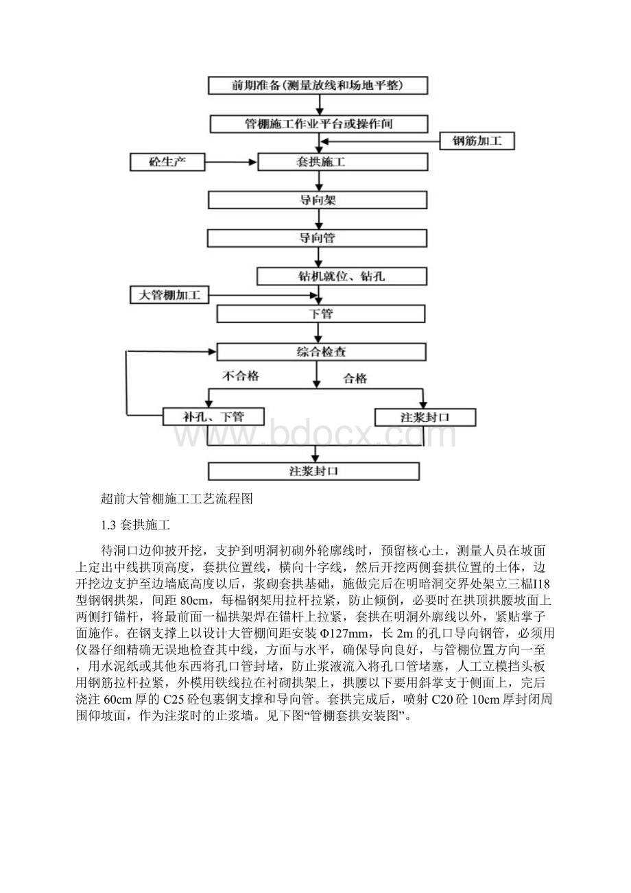 工程超前支护施工方案Word文档下载推荐.docx_第2页