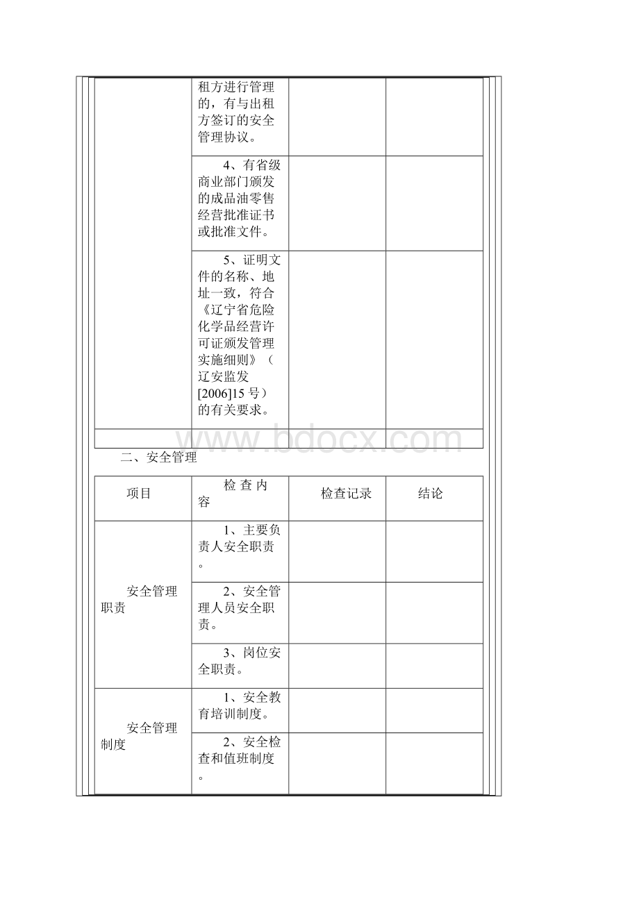 最新加油站安全检查表1.docx_第2页