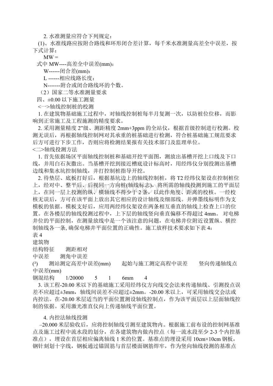 工程测量方案国家大剧院.docx_第2页