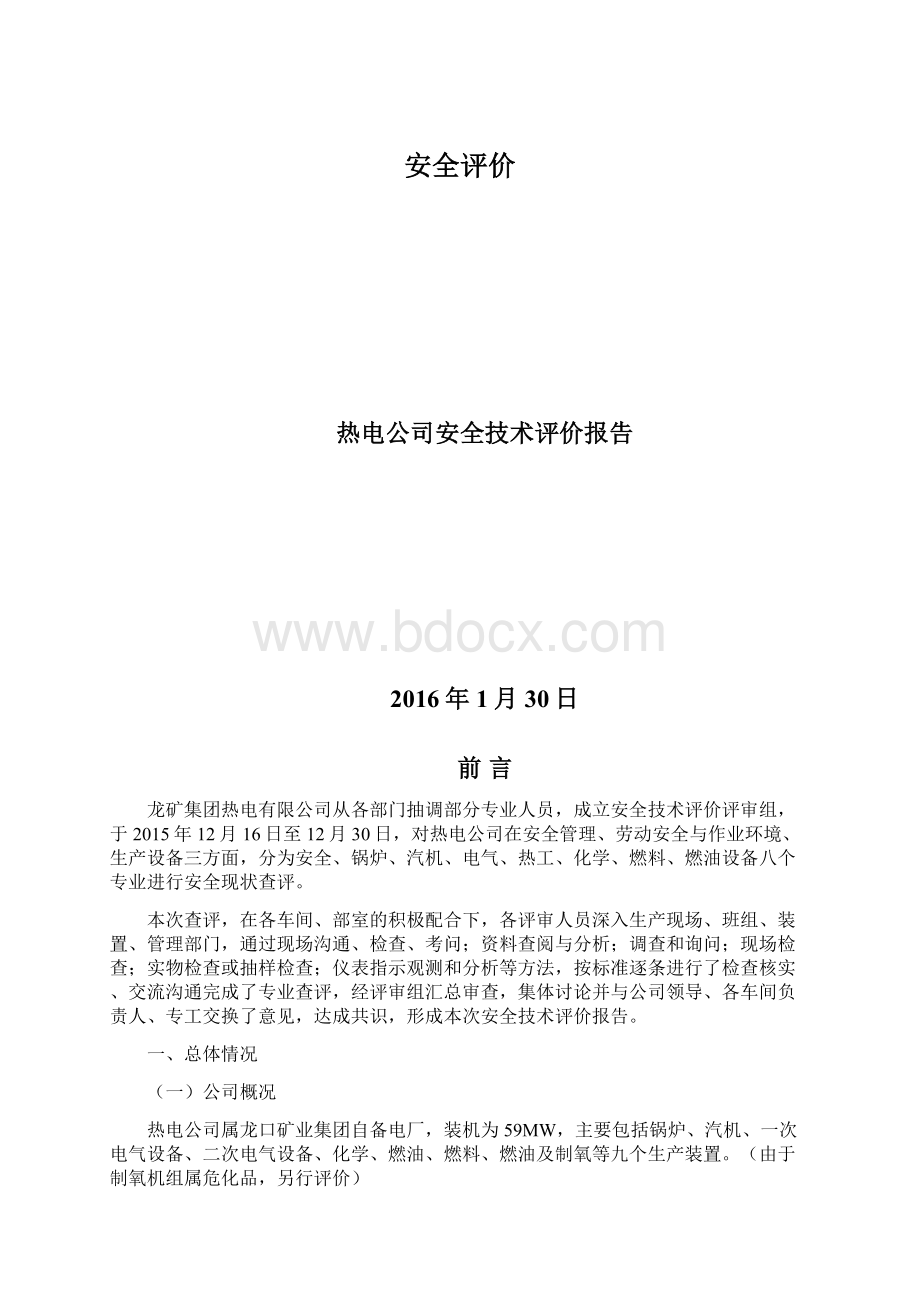 安全评价Word文档下载推荐.docx