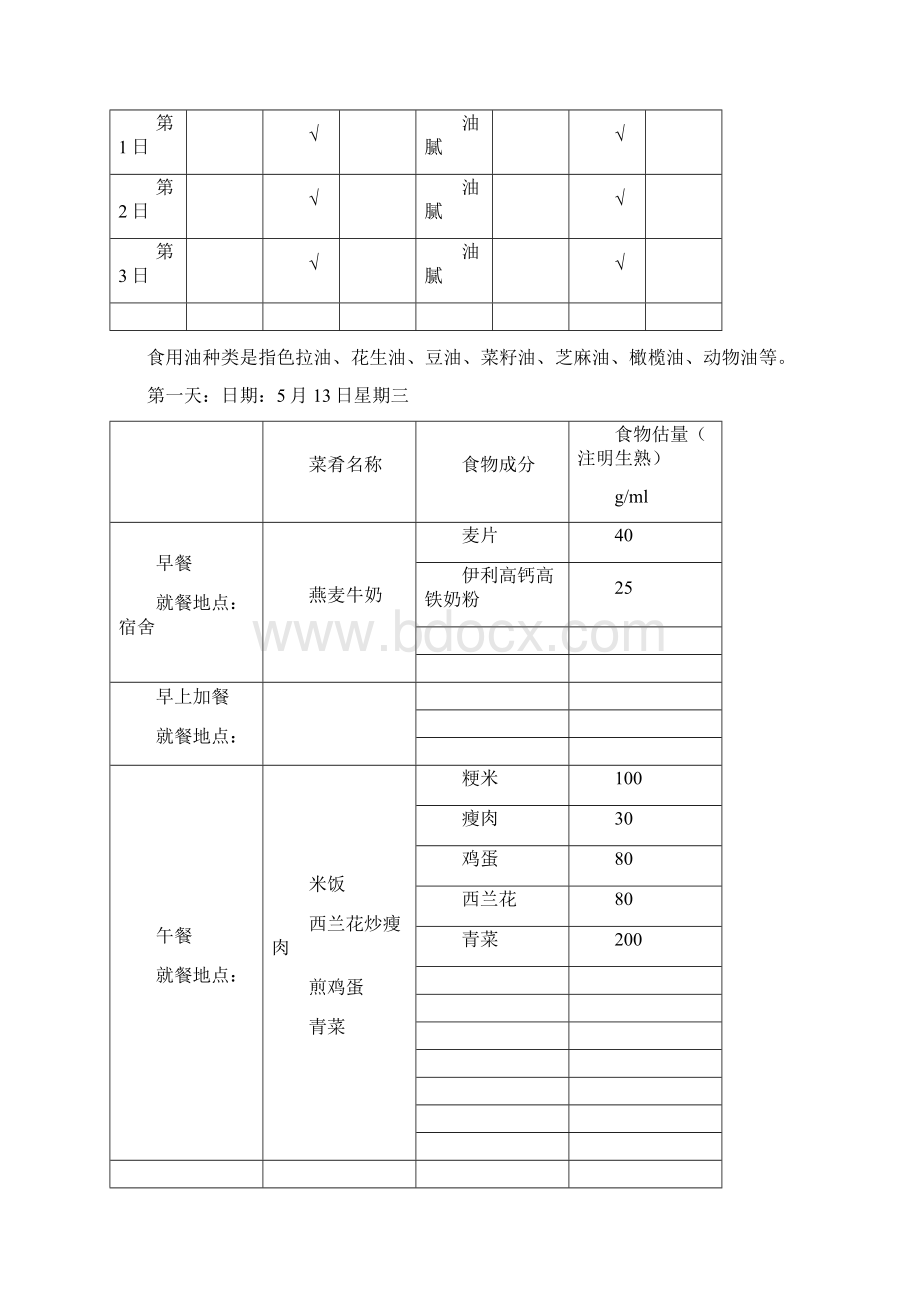 为期三天的小时膳食回顾记录表完整Word文档下载推荐.docx_第2页