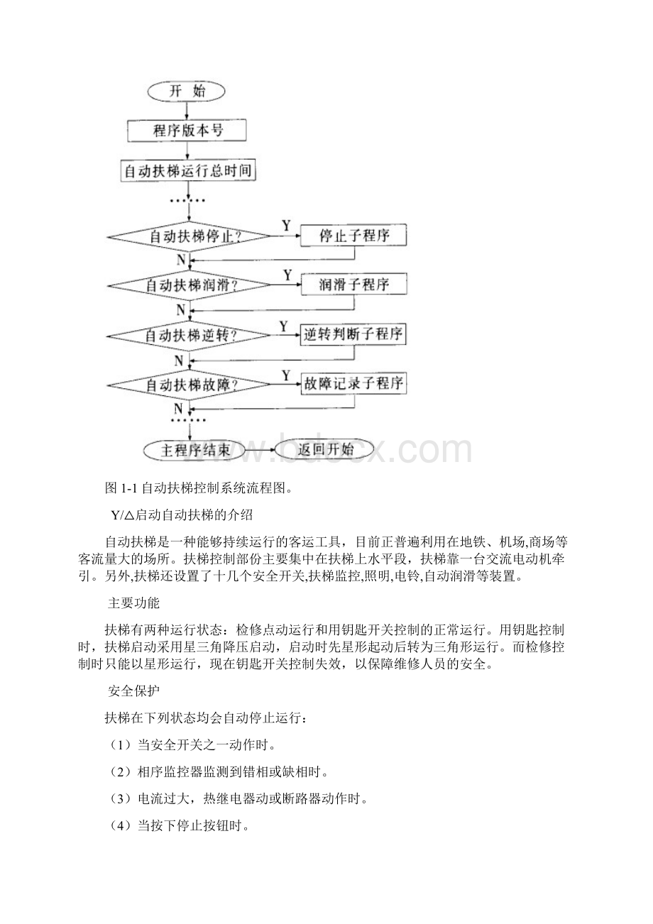 毕业设计精品基于PLC的自动扶梯控制系统设计.docx_第2页