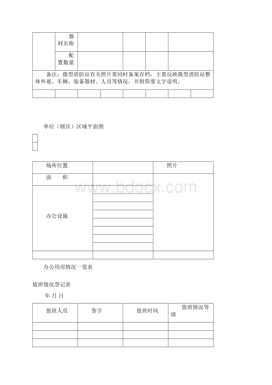 微型消防站消防安全管理档案Word格式文档下载.docx_第3页