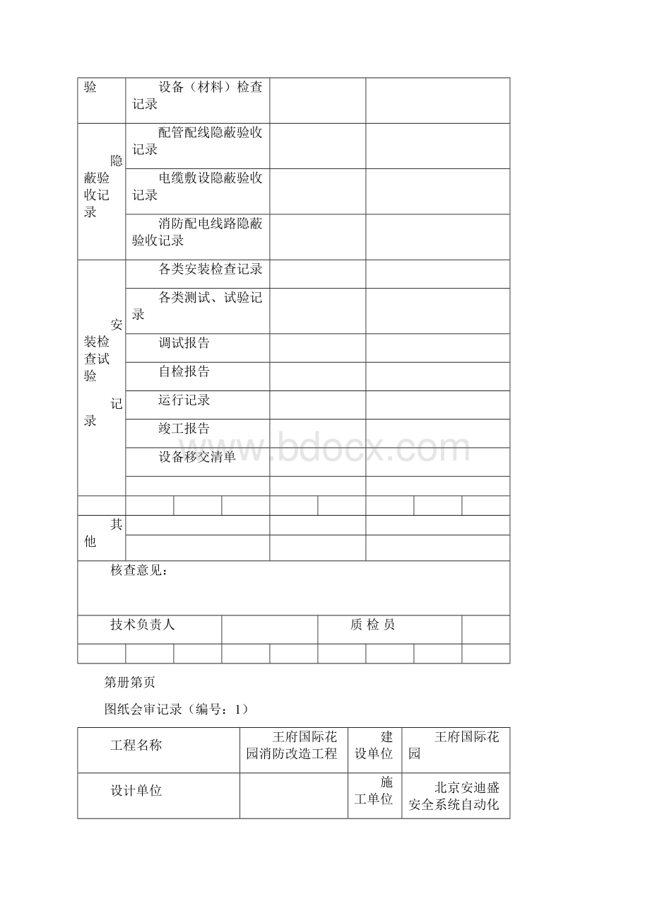 火灾自动报警系统竣工资料模板Word格式文档下载.docx_第2页