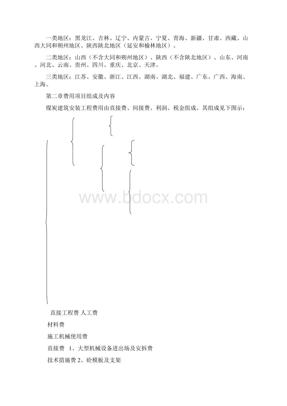 煤炭建设工程费用定额Word文档格式.docx_第3页