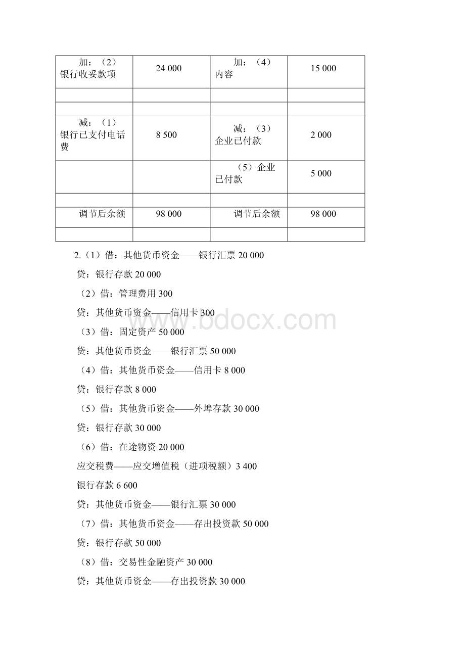 中级财务会计习题集参考答案Word文档格式.docx_第2页