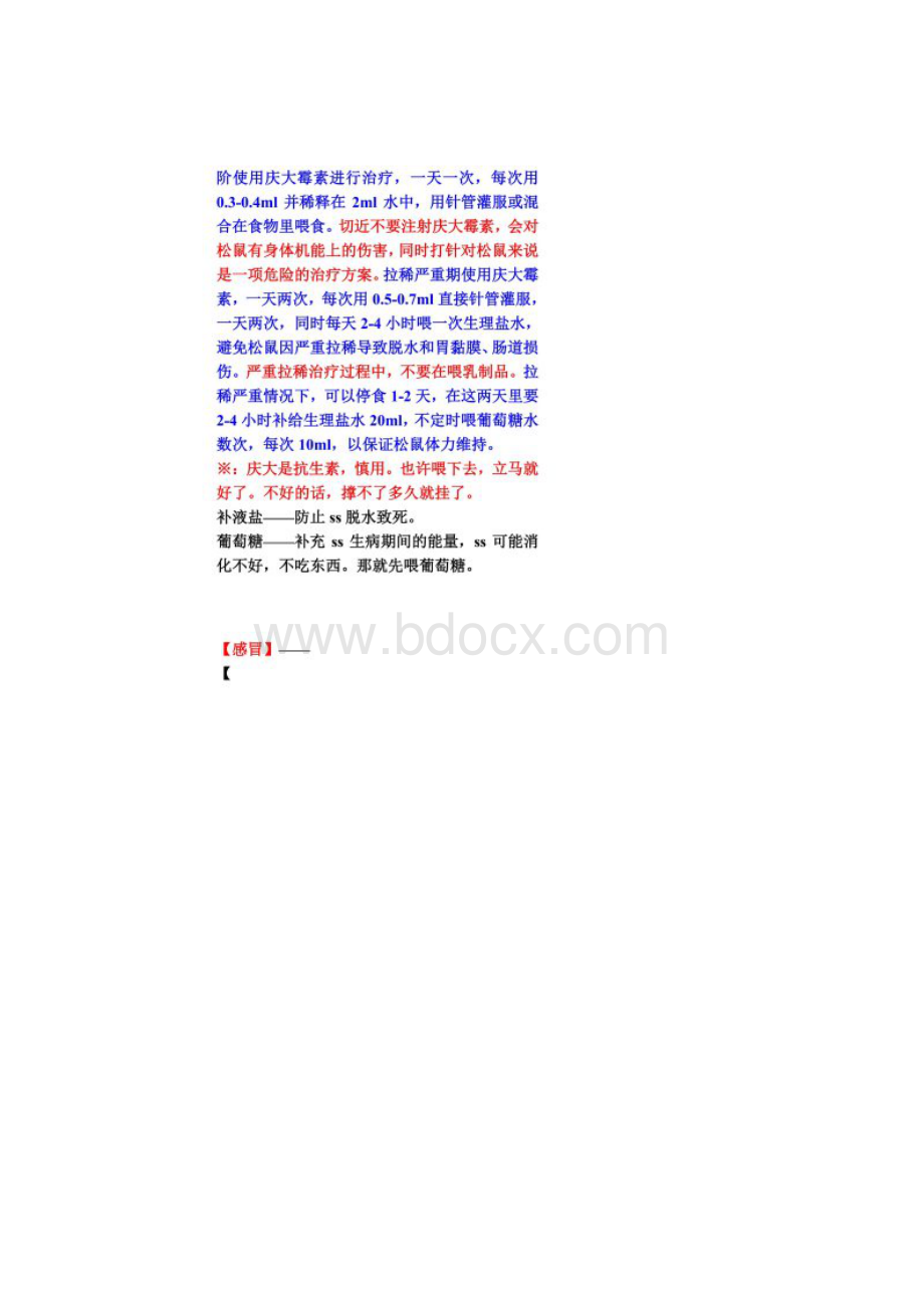 松鼠常见疾病治疗方案Word文件下载.docx_第3页