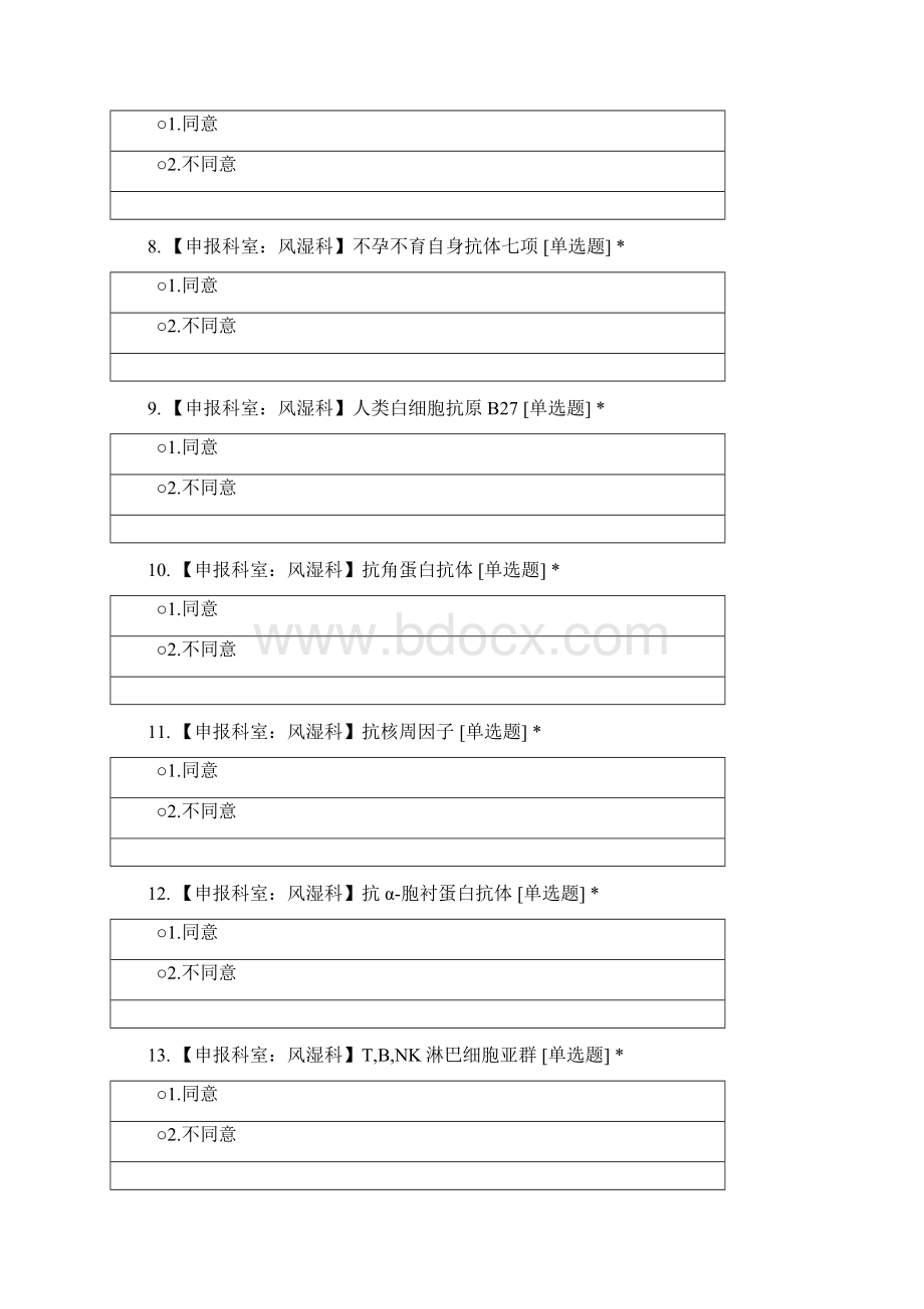 佳木斯中心医院外送服务项目检验影像购置论证委员会投票.docx_第2页