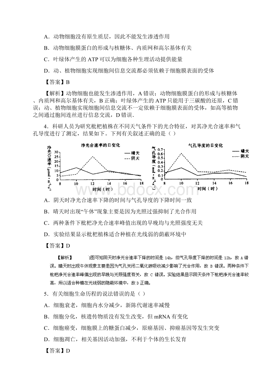 江苏卷高考生物冲刺卷.docx_第2页