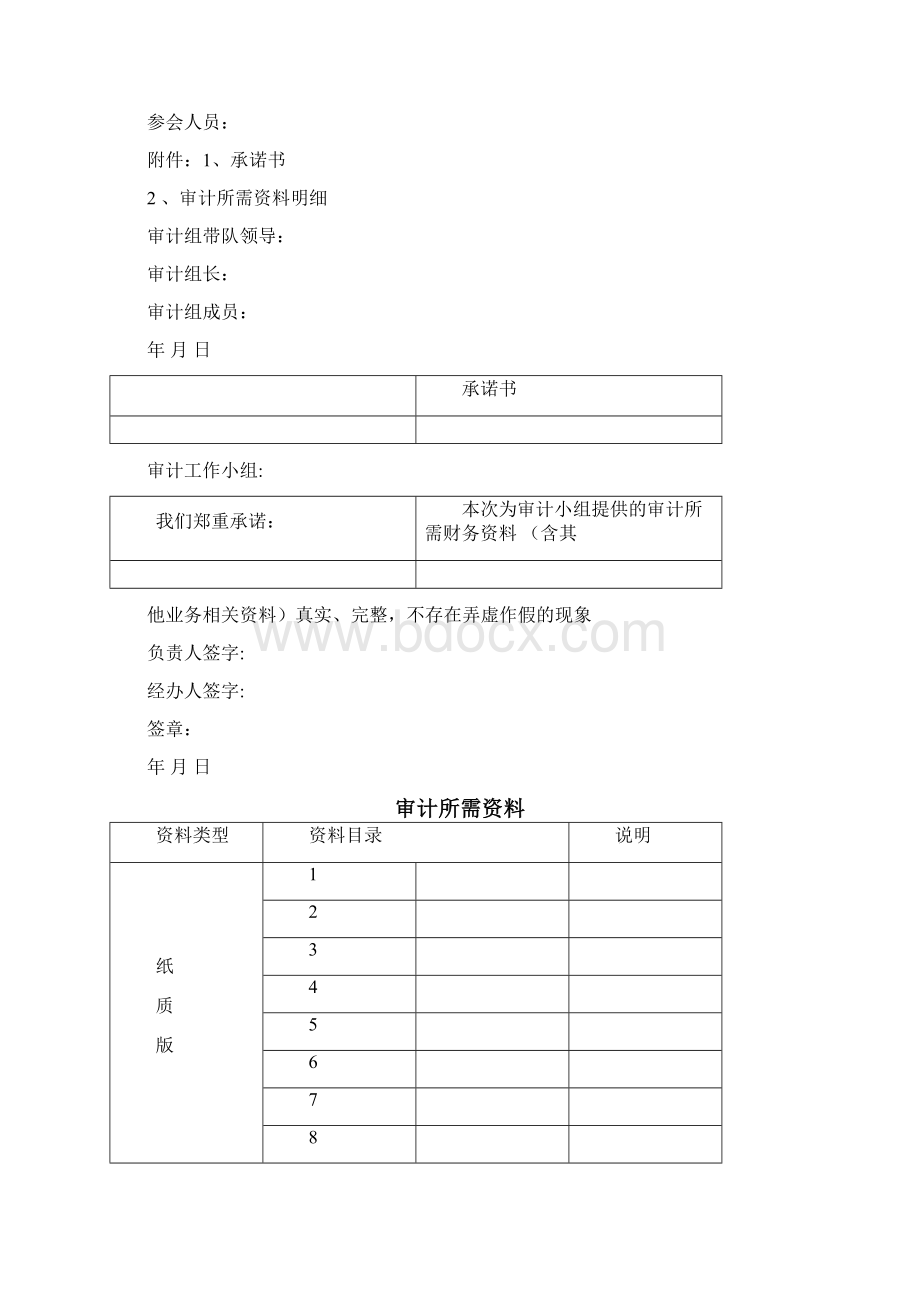 内部审计常用表格文书.docx_第3页