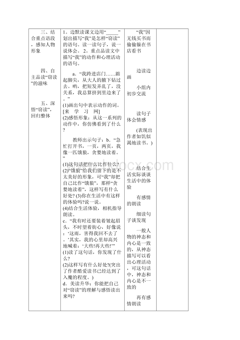 表格式反思人教版五年级上册全册语文教案Word文件下载.docx_第2页