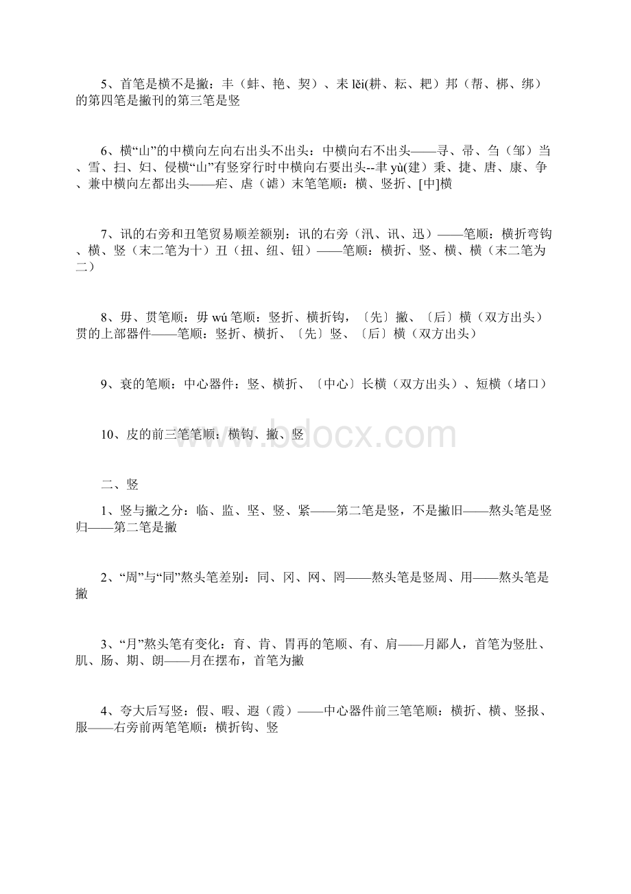 转载笔画笔顺易错字.docx_第2页