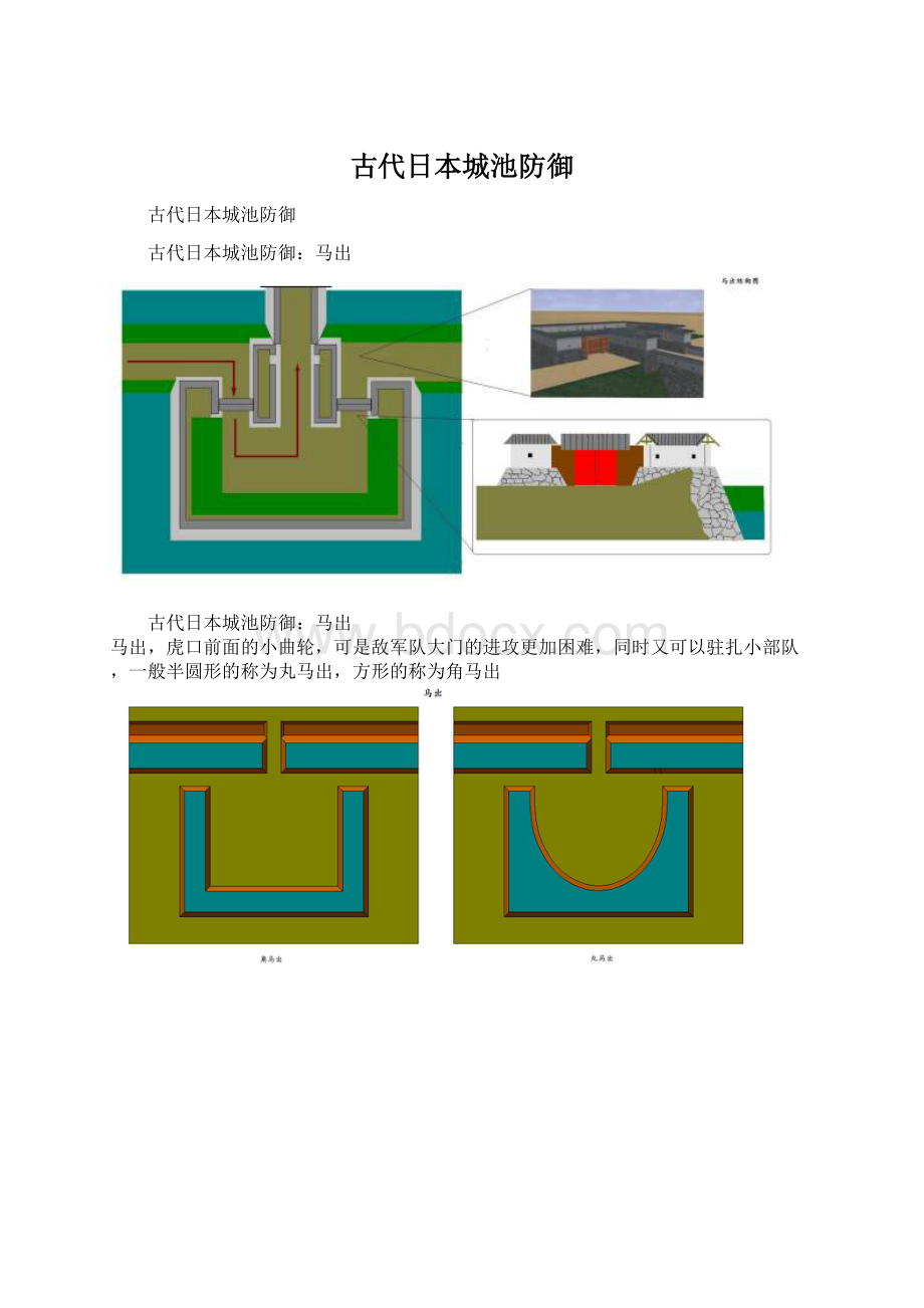 古代日本城池防御.docx