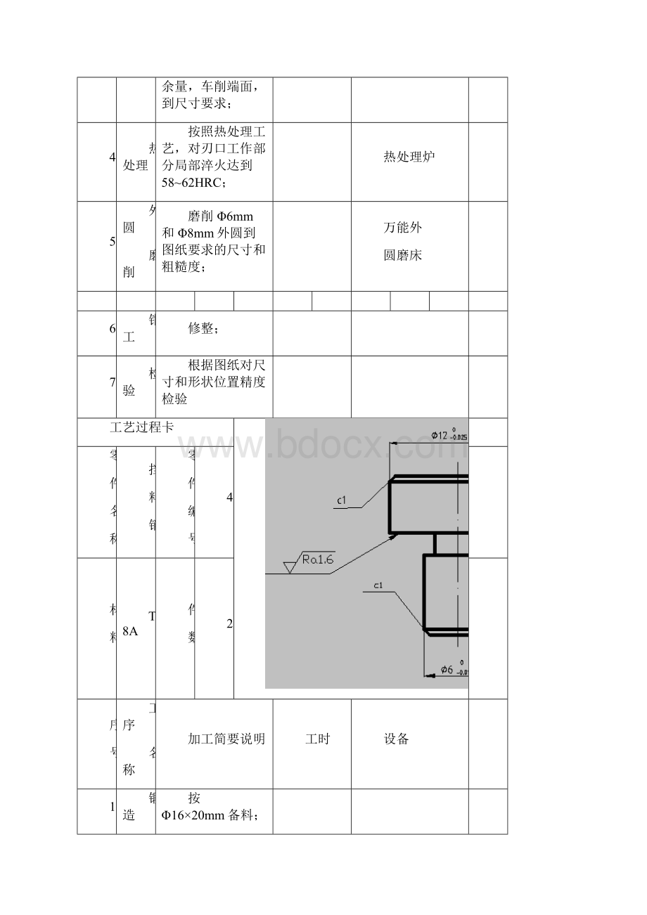 模具设计与制造工艺卡片之欧阳化创编Word格式文档下载.docx_第3页