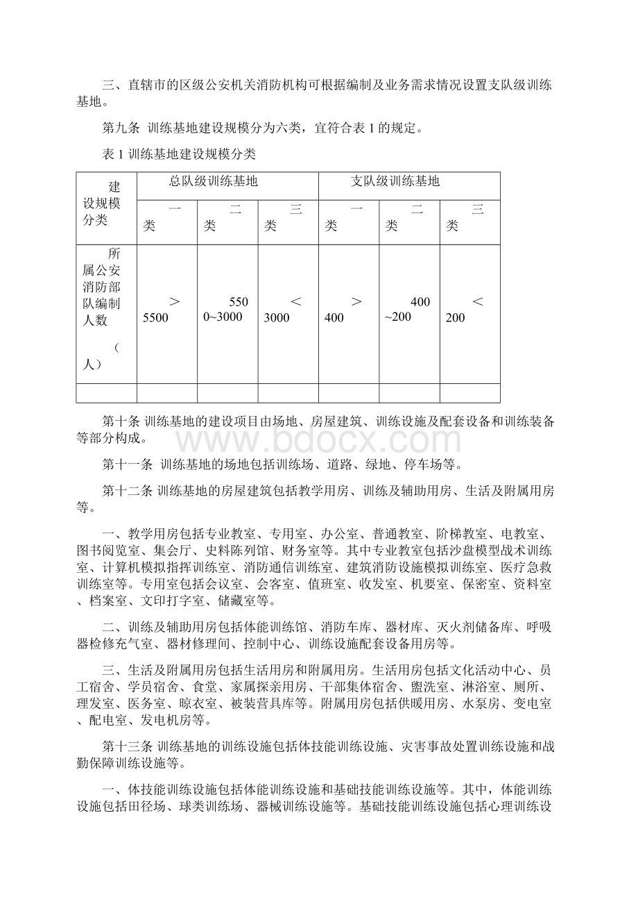 完整word版《消防训练基地建设标准建标1902.docx_第3页