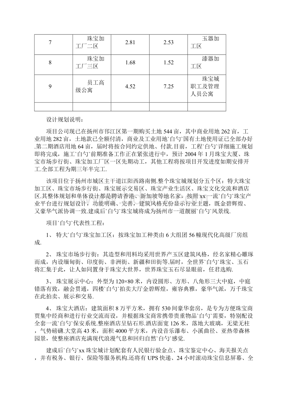 XX地区珠宝城商业综合体项目工程建设可行性研究报告.docx_第3页