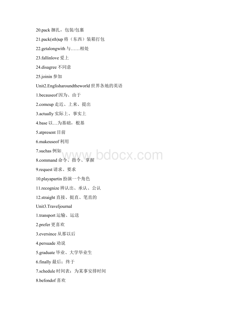 高中英语全部重点单词短语大合集.docx_第2页