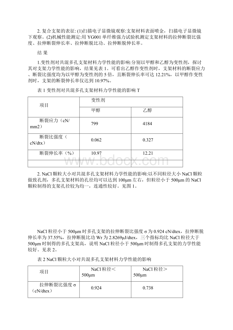 企业并购重组基因重组蛛丝蛋白聚乙烯醇复合支架材料的制备Word文档下载推荐.docx_第3页