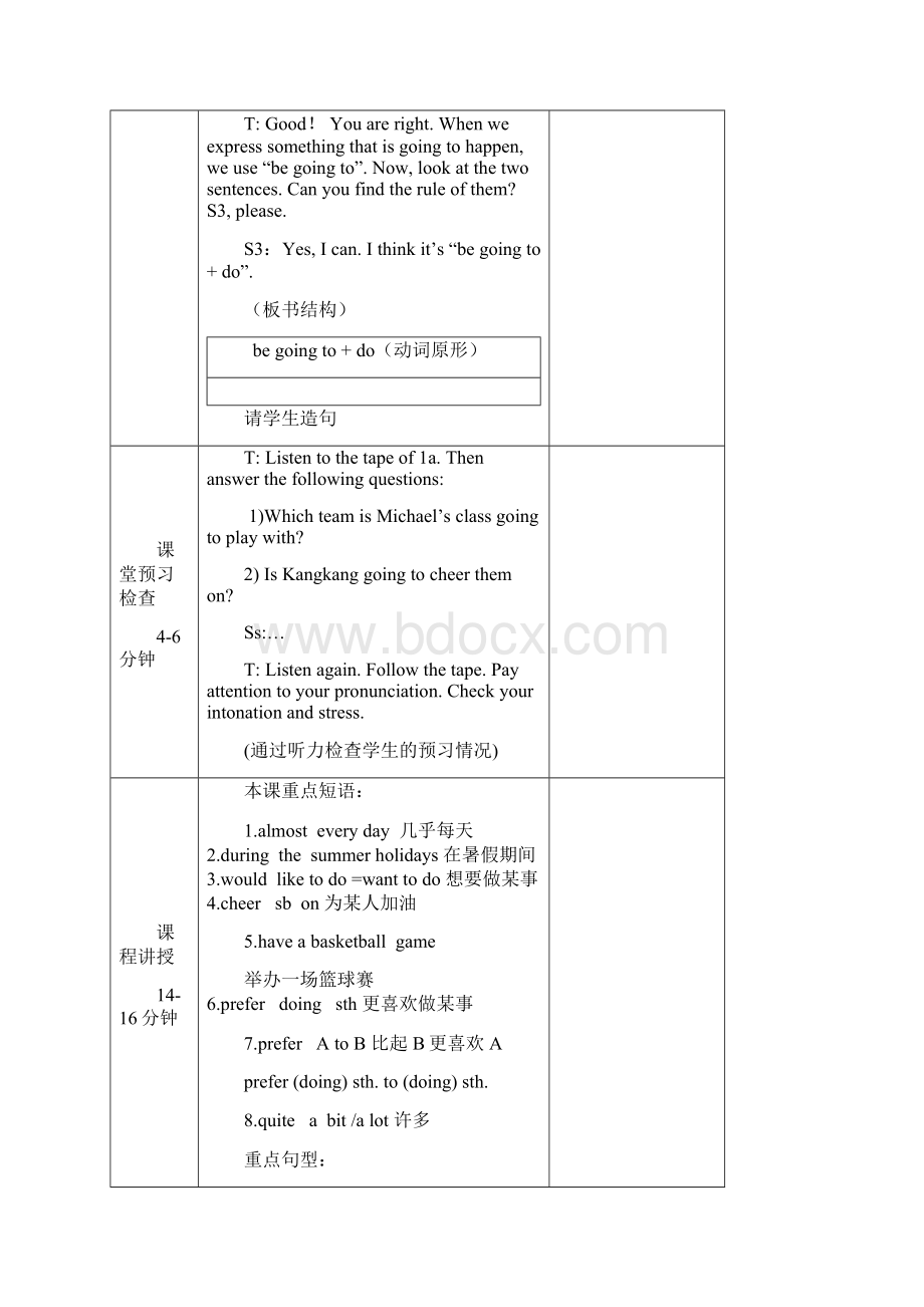 学年上学期八年级英语教案.docx_第3页