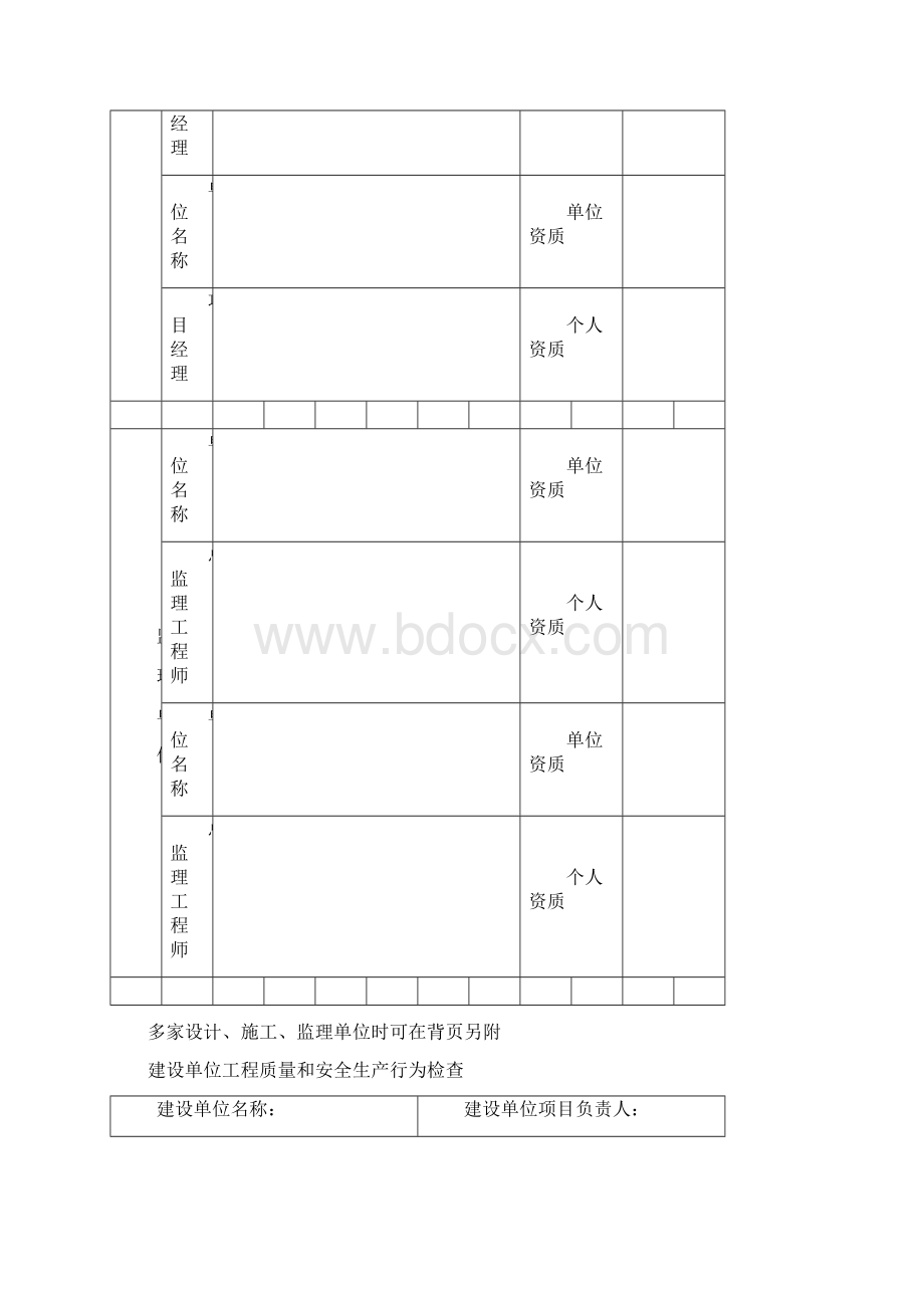 通信建设工程质量和安全生产监督检查表Word文档格式.docx_第3页