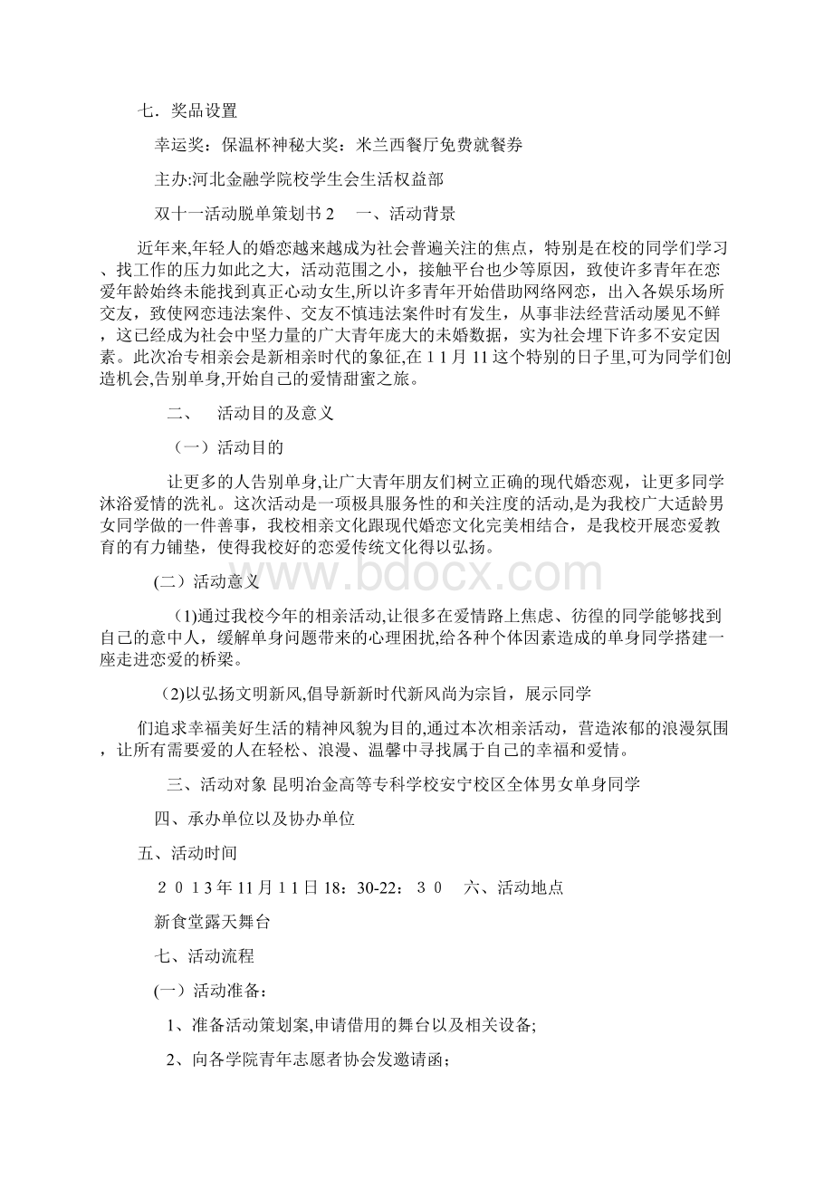 双十一活动脱单的策划例文策划例文docWord下载.docx_第2页