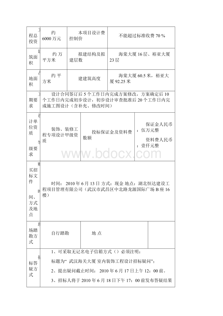 室内装饰设计招标文件.docx_第2页