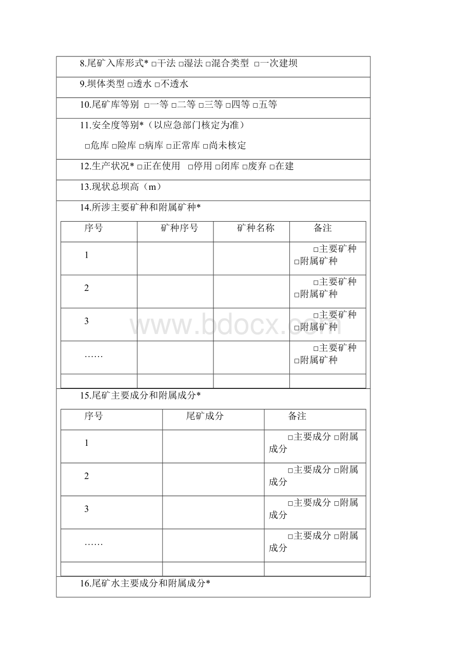 企业尾矿库污染防治方案编制大纲.docx_第2页