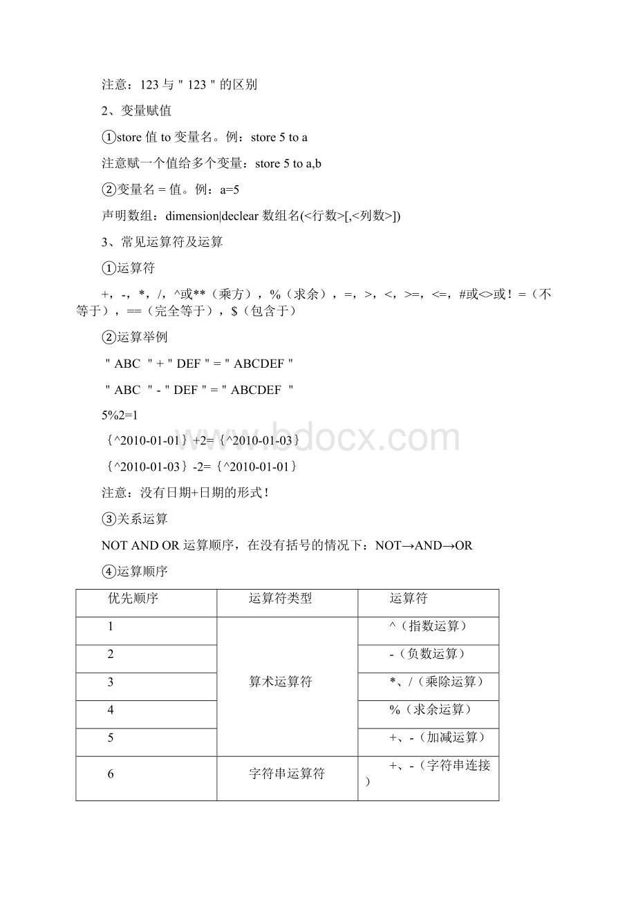 Visual FoxProVFP复习资料.docx_第2页