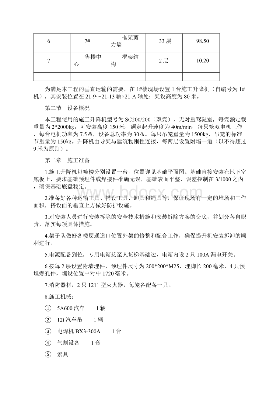 1#楼人货梯基础方案Word文档格式.docx_第2页