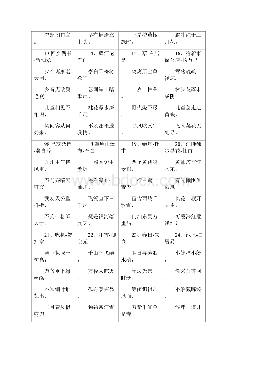 学生必背古诗词100首完满版.docx_第2页