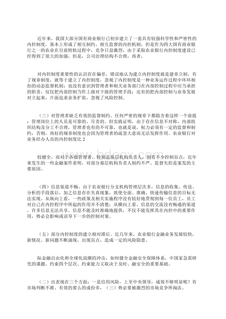 农业银行内控管理文档格式.docx_第2页