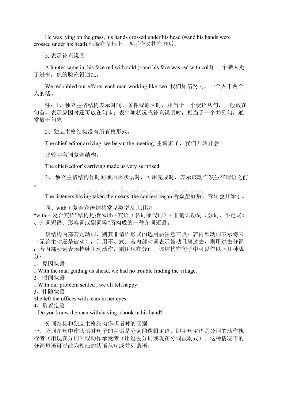 独立主格结构Word格式文档下载.docx_第3页