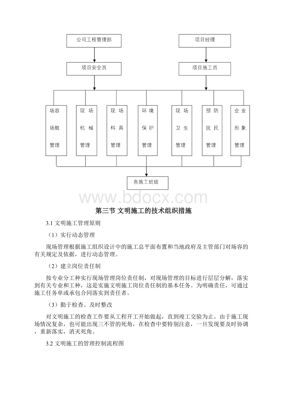 确保文明施工的技术组织措施及环境保护措施Word格式文档下载.docx_第2页