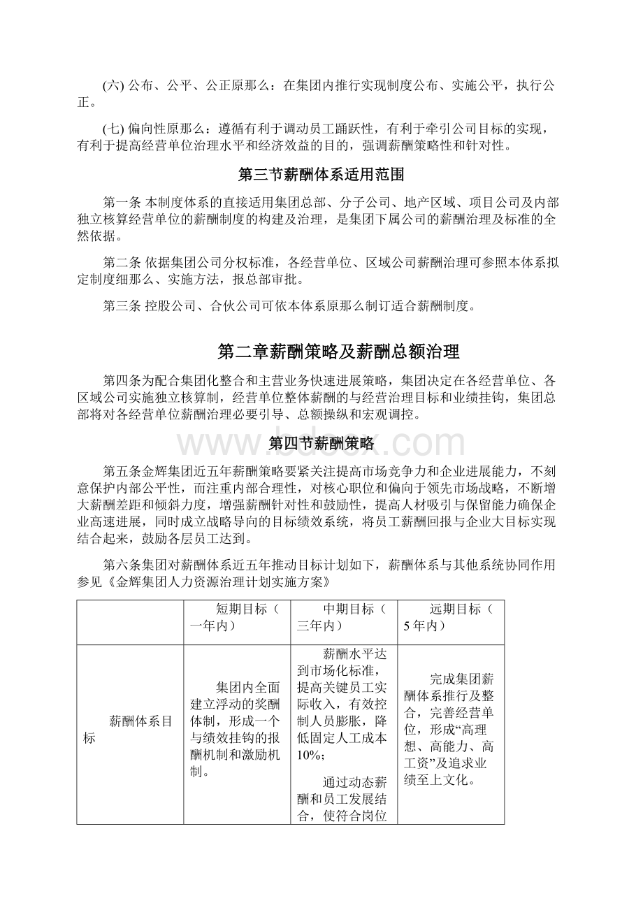 集团化薪酬体系方案.docx_第2页