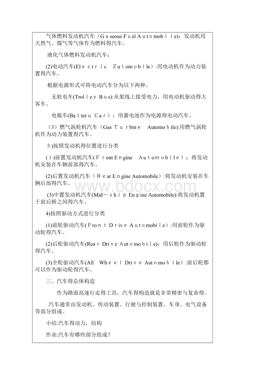 汽车文化教案Word格式.docx_第2页