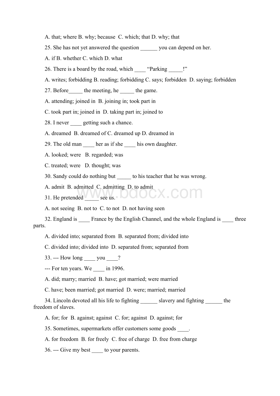 北京四中高二英语上学期期中模拟测验第5套Word下载.docx_第3页