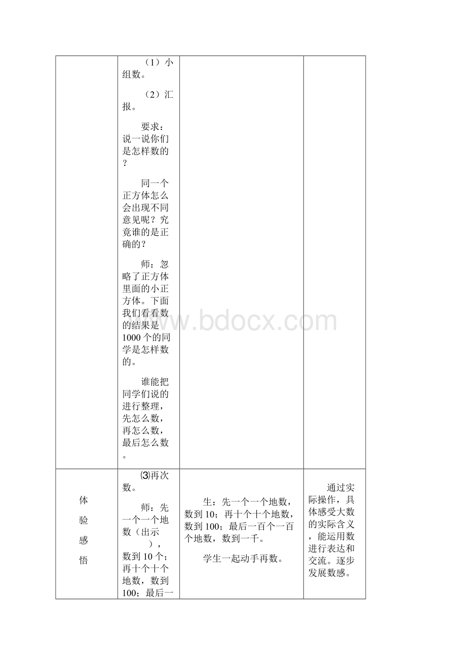 北师大版小学数学二年级下册备课第三五单元教案表格式.docx_第3页