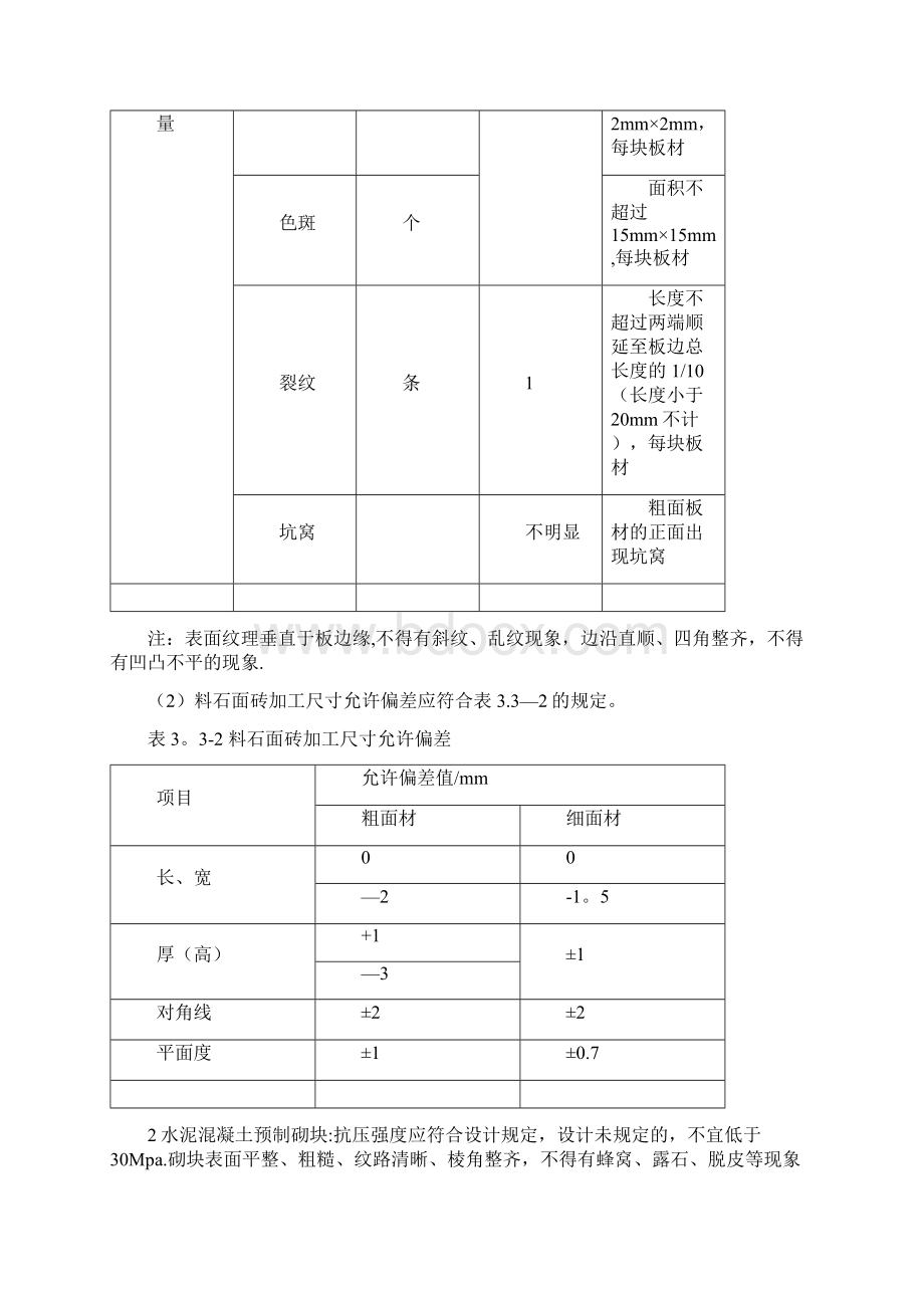 人行道铺砌面层含盲道砖施工工艺标准.docx_第3页