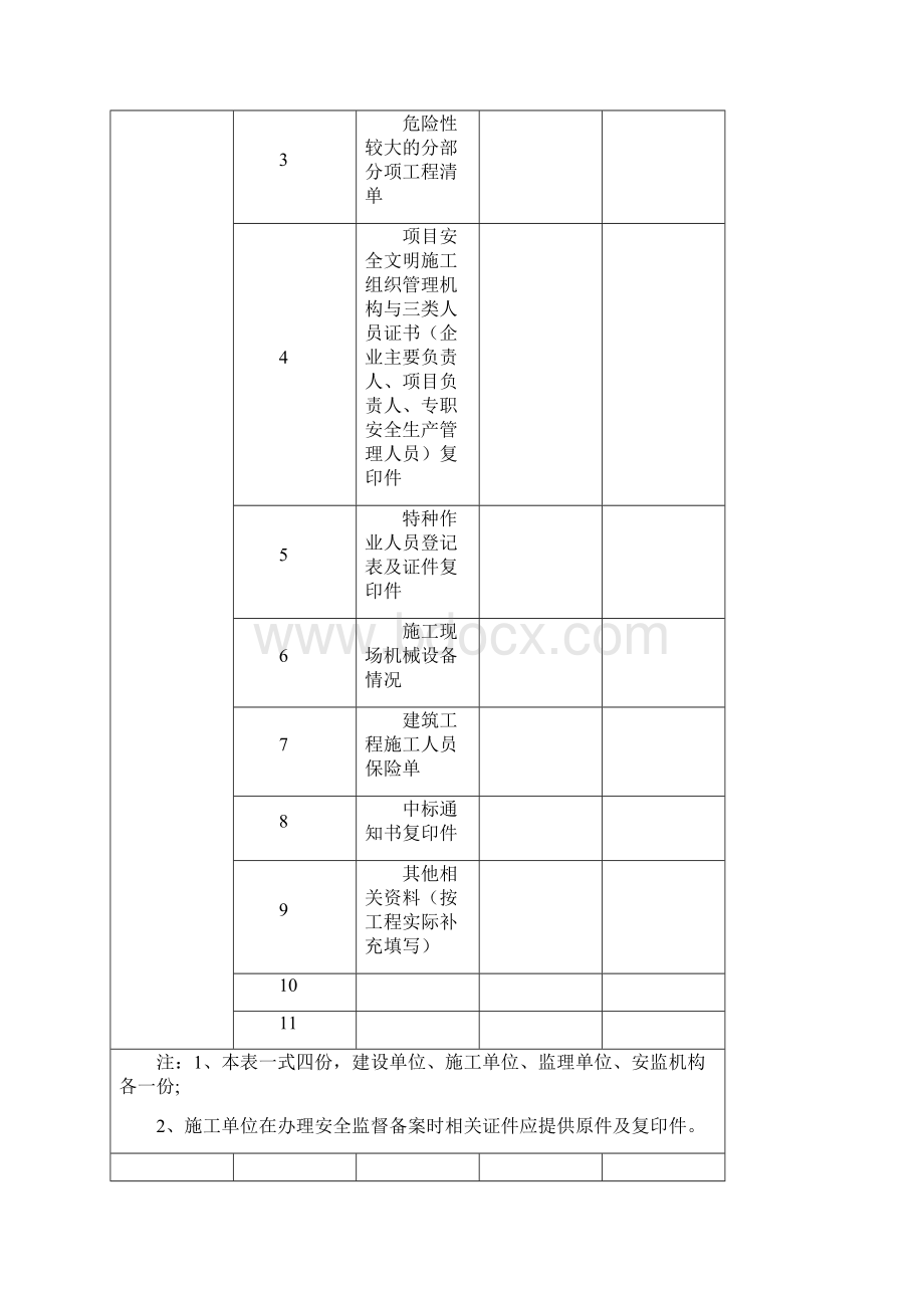 《新版浙江省建设工程施工现场安全管理台帐》文档格式.docx_第2页