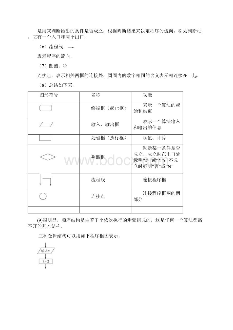 示范教案程序框图与算法的基本逻辑结构.docx_第3页