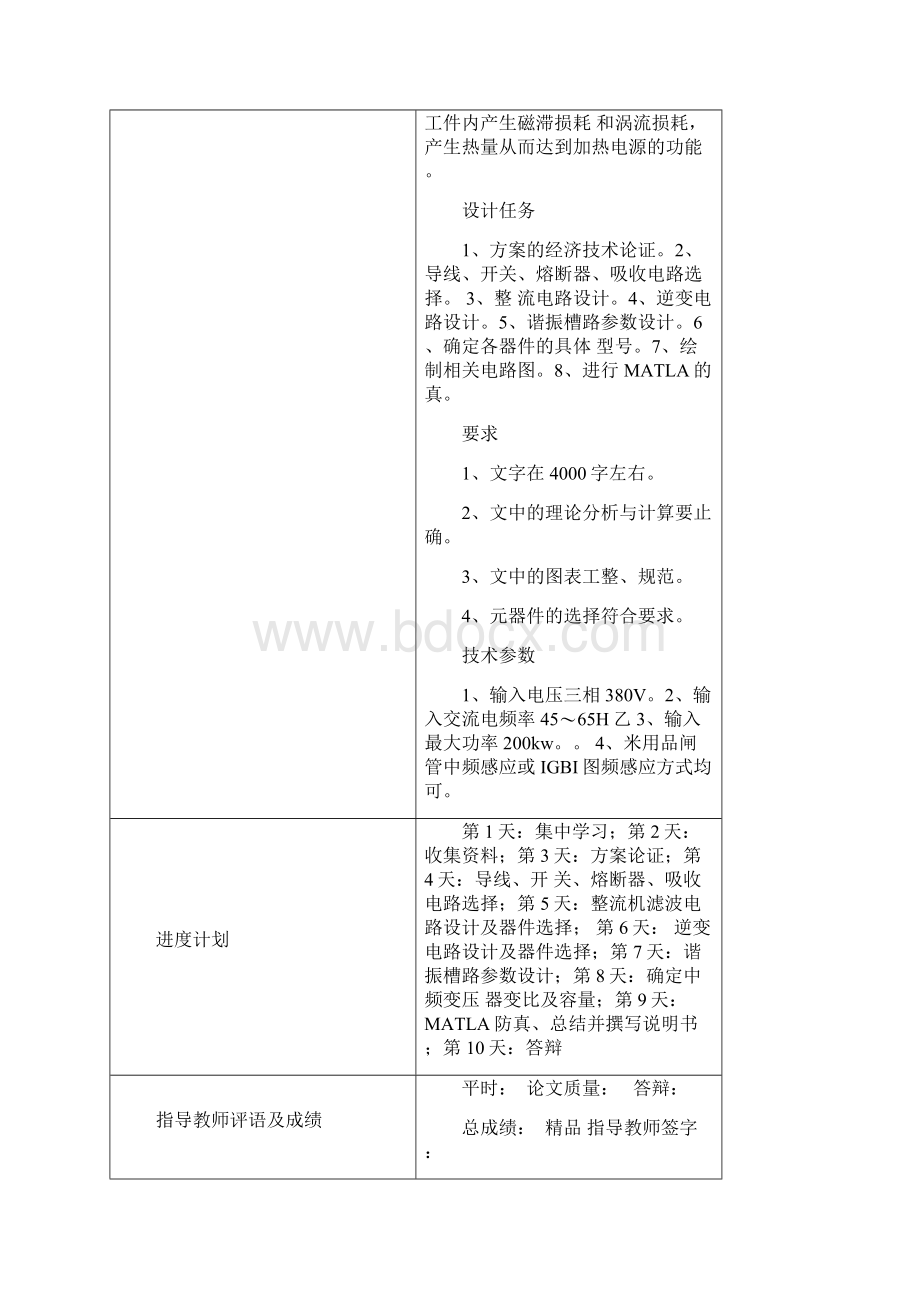 200KW感应加热电源主电路设计Word文档格式.docx_第2页