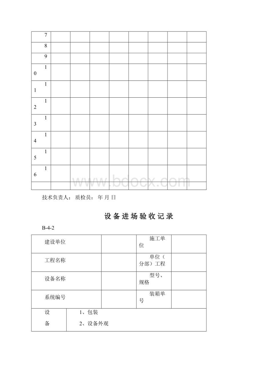 全套建筑工程资料表格通风空调资料.docx_第3页