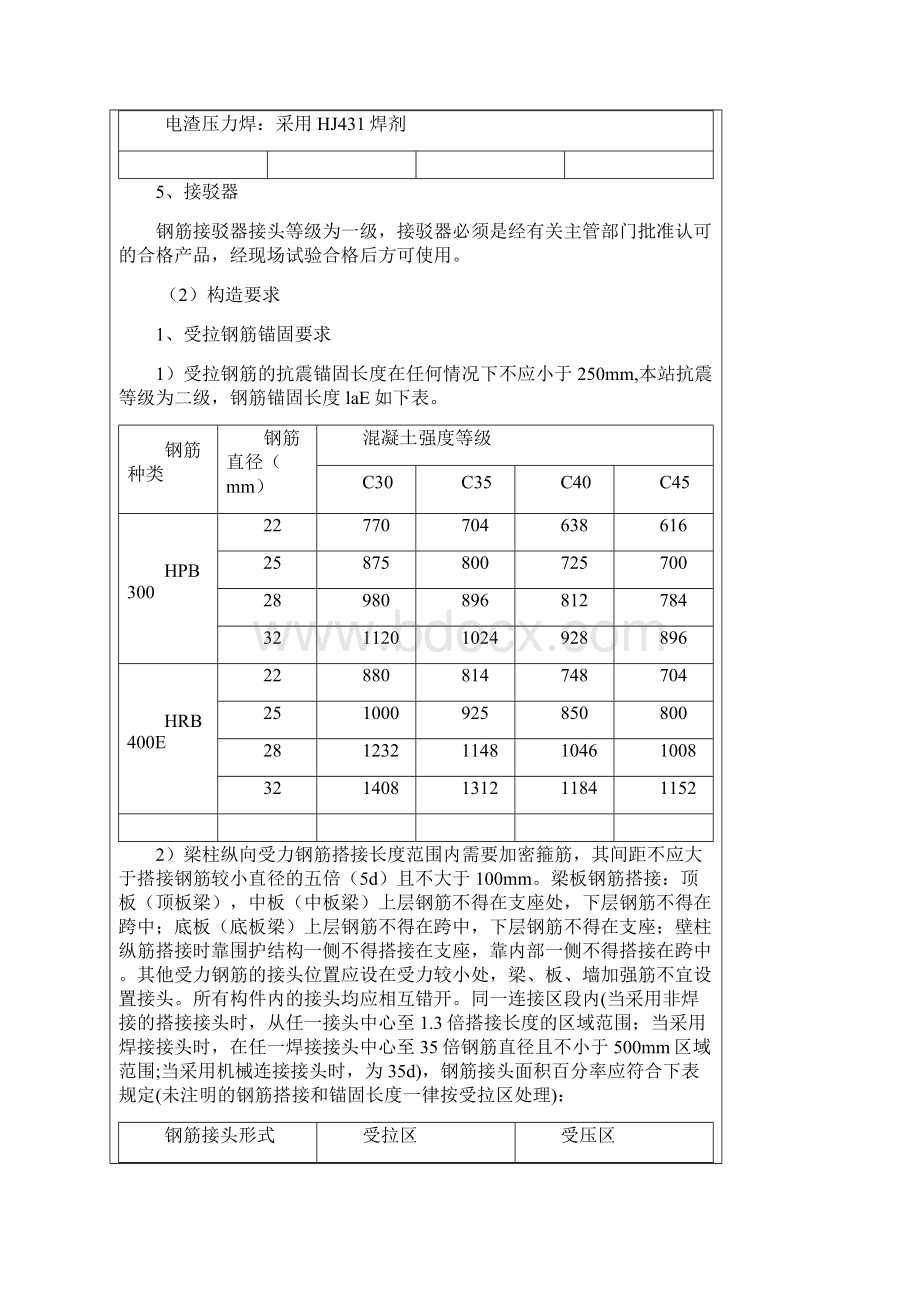 地铁车站主体钢筋工程技术交底Word文档格式.docx_第2页