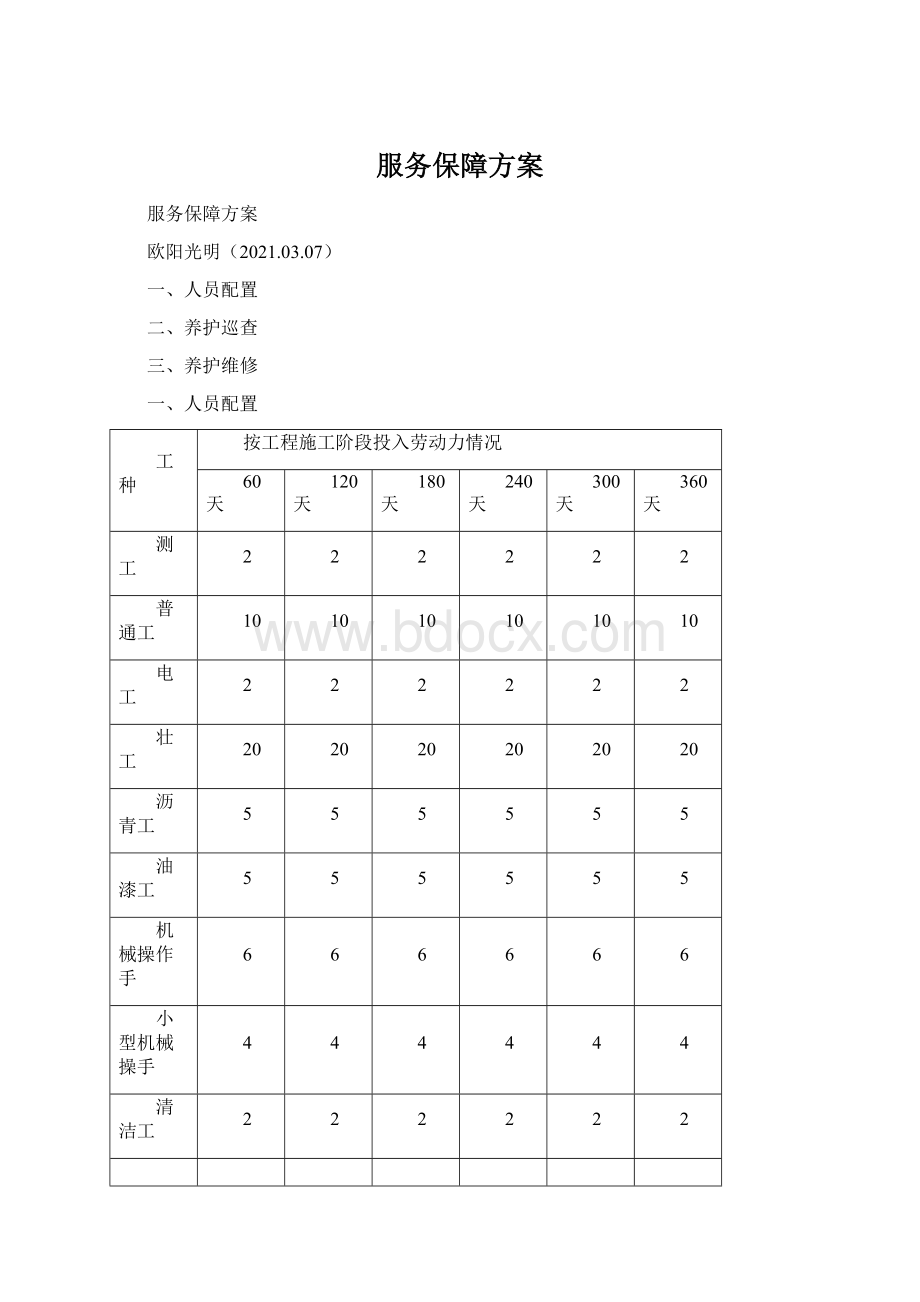 服务保障方案.docx